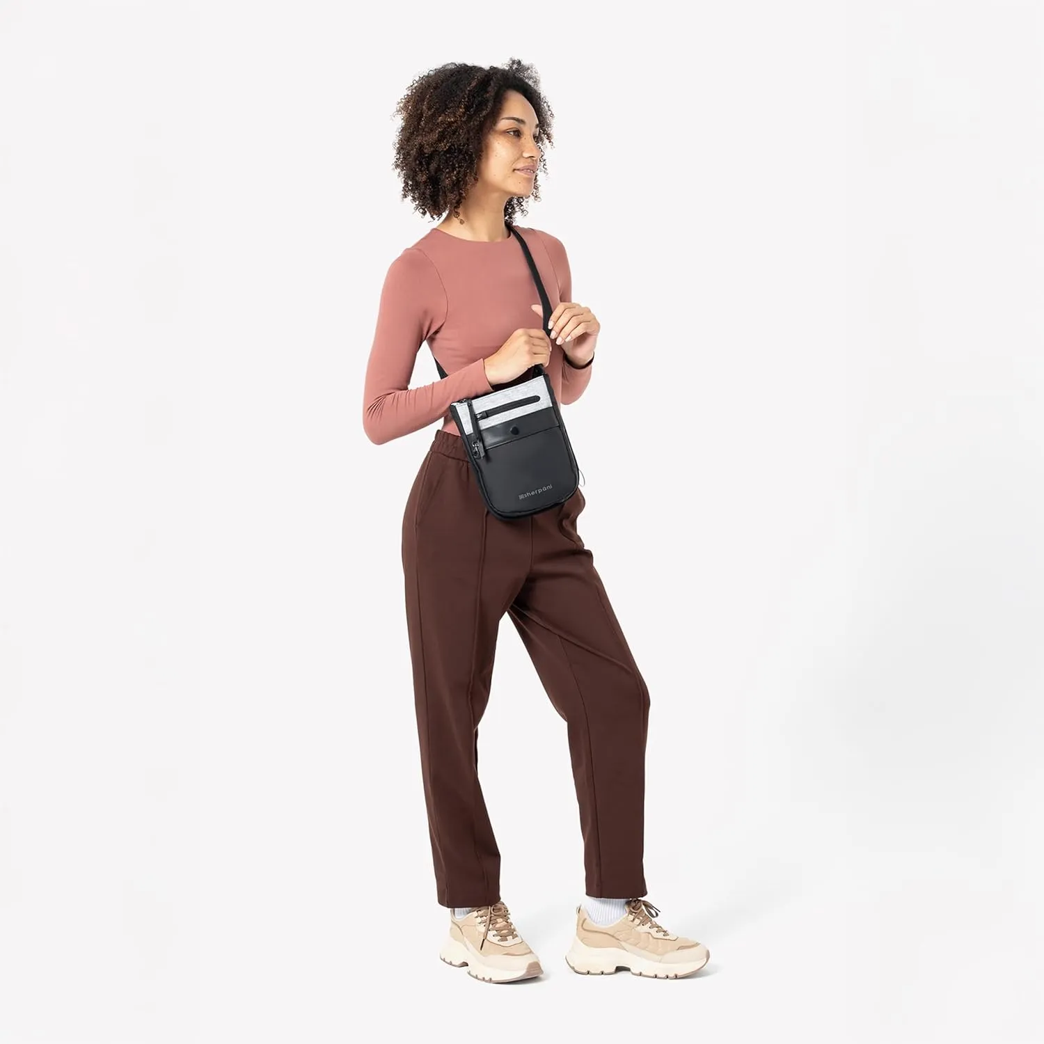 Sherpani Prima, Anti Theft Crossbody Bag, Travel Bag, Small Shoulder Bag, Cross Body Bag, Purses for Women