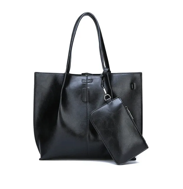 Shoulder Composite Bags Purse Women Leather 2 Women For Solid Door-to-door delivery Clutch Handbags Wallet Customizable options Bag Fashion Luxury Ladies Bags Sets Color