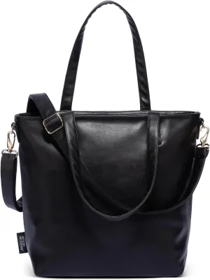 Simple Modern Vegan Leather Tote Bag for Women
