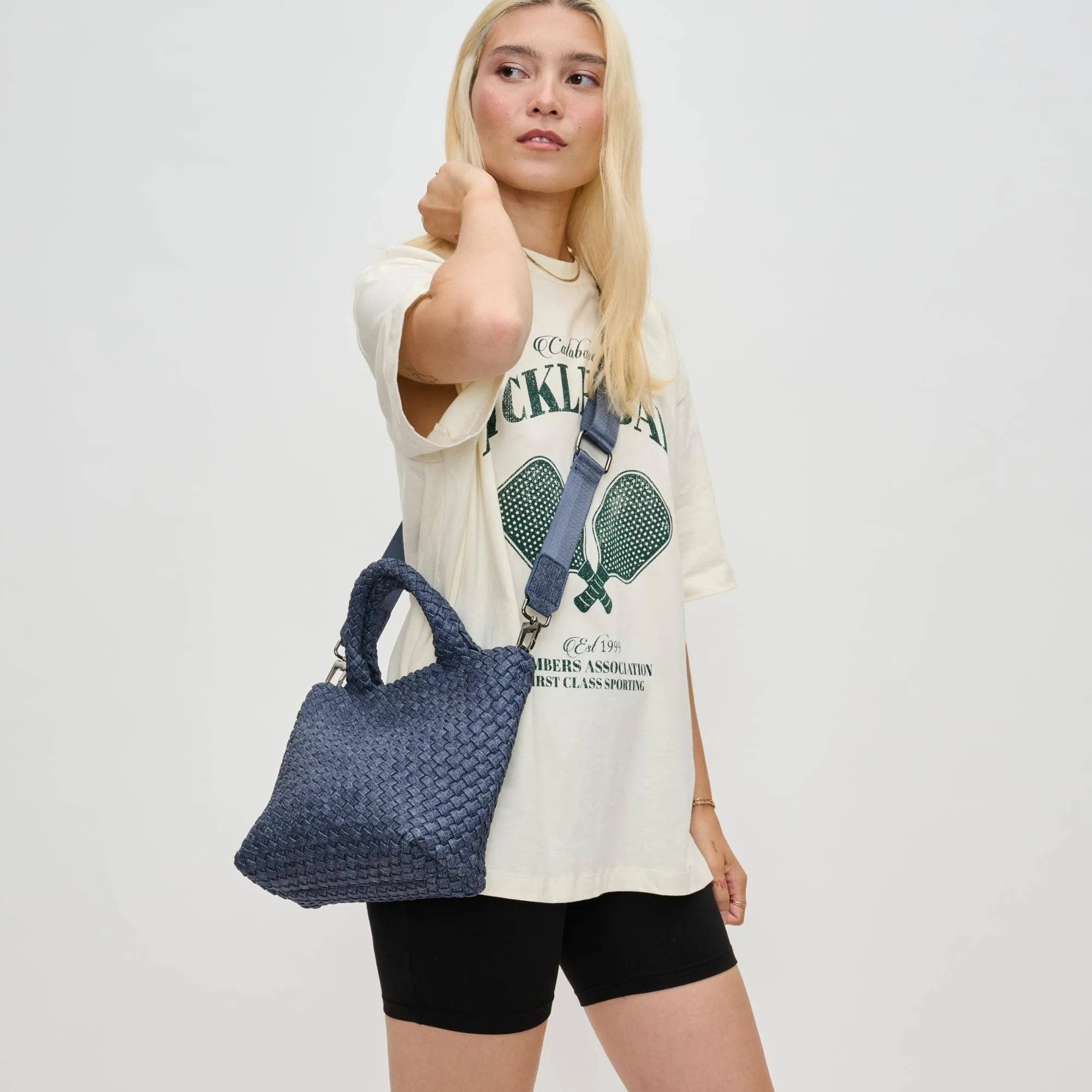 Sky's The Limit - Small Woven Neoprene Crossbody