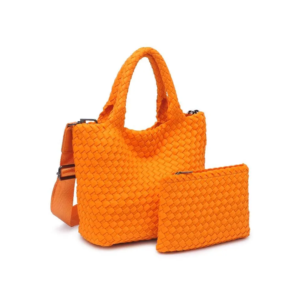Sky's The Limit - Small Woven Neoprene Crossbody