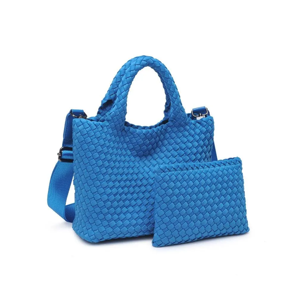 Sky's The Limit - Small Woven Neoprene Crossbody