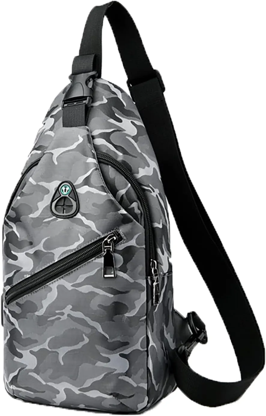 Sling Bag for Men Chest Bags Crossbody Backpack Shoulder Bag for Women Travel Hiking Daypack