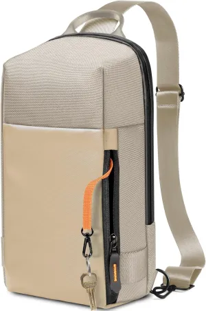 Sling Bag for Men, Crossbody Bag Sling Shoulder Backpack Waterproof Daypack Chest Bag for Work Travel