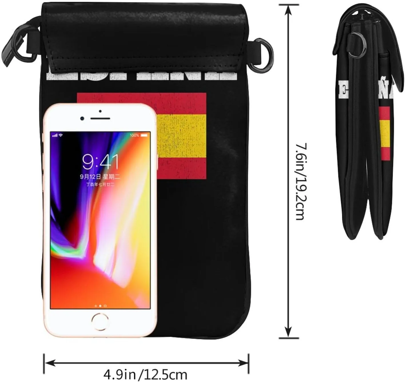 Small Cell Phone Purse Pu Leather Crossbody Cell Phone Bag Women Handbags With Shoulder Strap Holder Wallet Phones