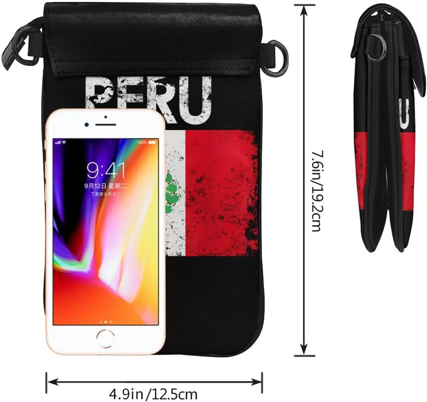 Small Cell Phone Purse Pu Leather Crossbody Cell Phone Bag Women Handbags With Shoulder Strap Holder Wallet Phones