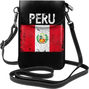 Small Cell Phone Purse Pu Leather Crossbody Cell Phone Bag Women Handbags With Shoulder Strap Holder Wallet Phones