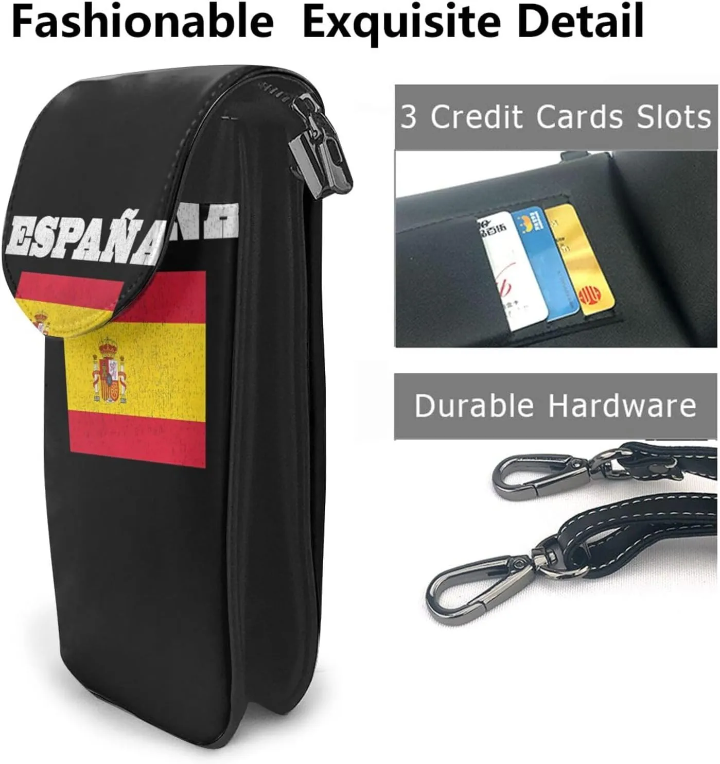 Small Cell Phone Purse Pu Leather Crossbody Cell Phone Bag Women Handbags With Shoulder Strap Holder Wallet Phones