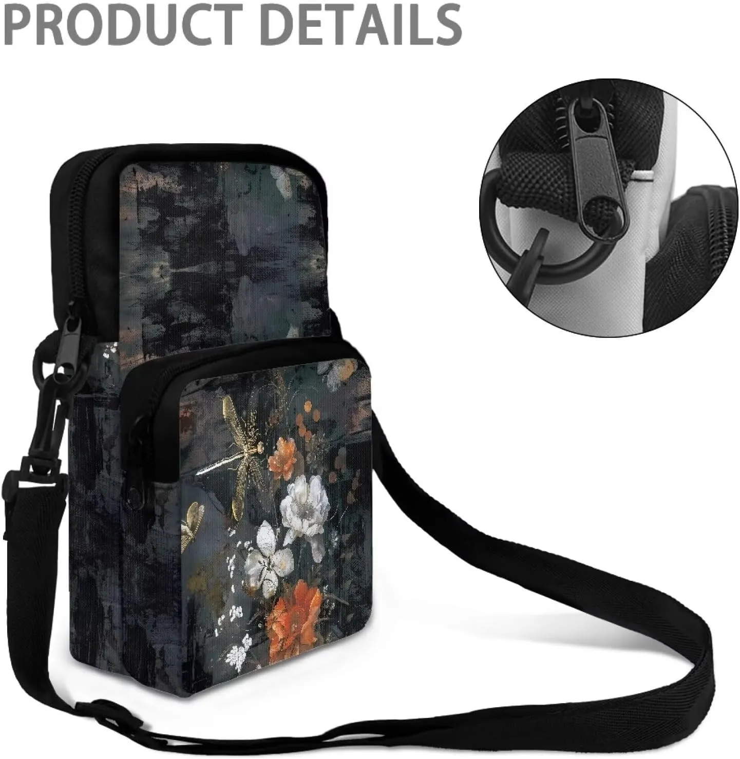 Small Crossbody Bags for Women Men Small Messenger Bag Purses Fanny Pack Wallet Bag Coin Purse Backpack Handbag