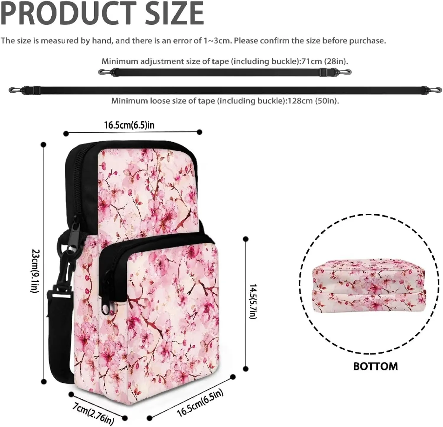 Small Crossbody Bags for Women Men Small Messenger Bag Purses Fanny Pack Wallet Bag Coin Purse Backpack Handbag
