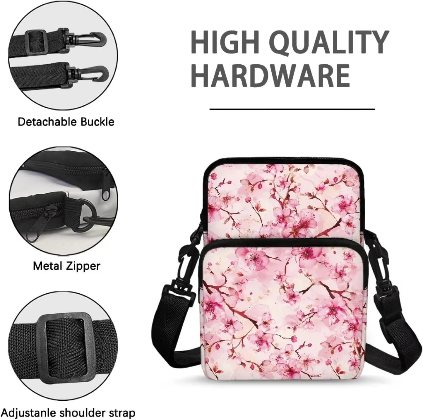 Small Crossbody Bags for Women Men Small Messenger Bag Purses Fanny Pack Wallet Bag Coin Purse Backpack Handbag