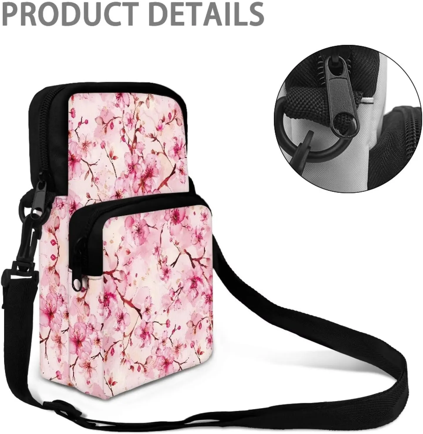 Small Crossbody Bags for Women Men Small Messenger Bag Purses Fanny Pack Wallet Bag Coin Purse Backpack Handbag