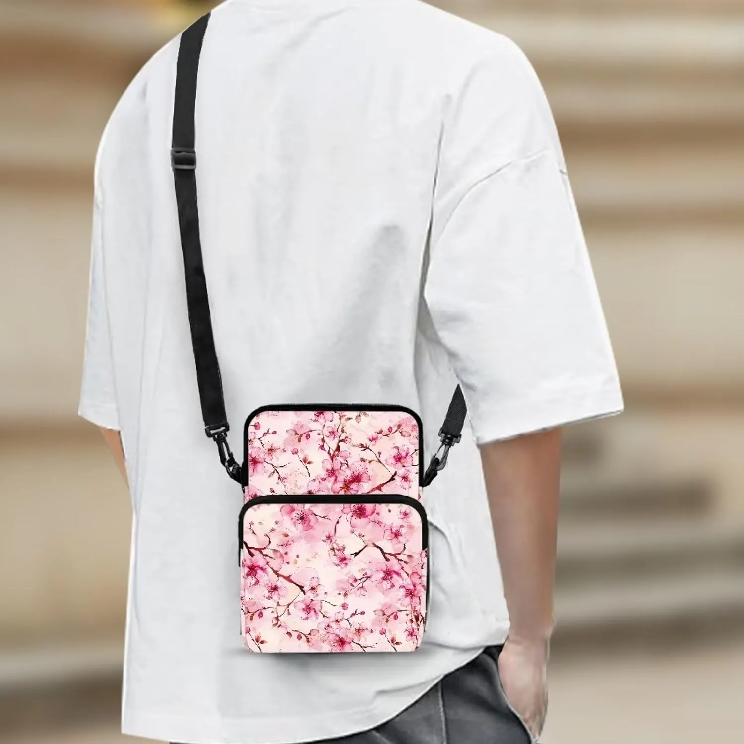 Small Crossbody Bags for Women Men Small Messenger Bag Purses Fanny Pack Wallet Bag Coin Purse Backpack Handbag