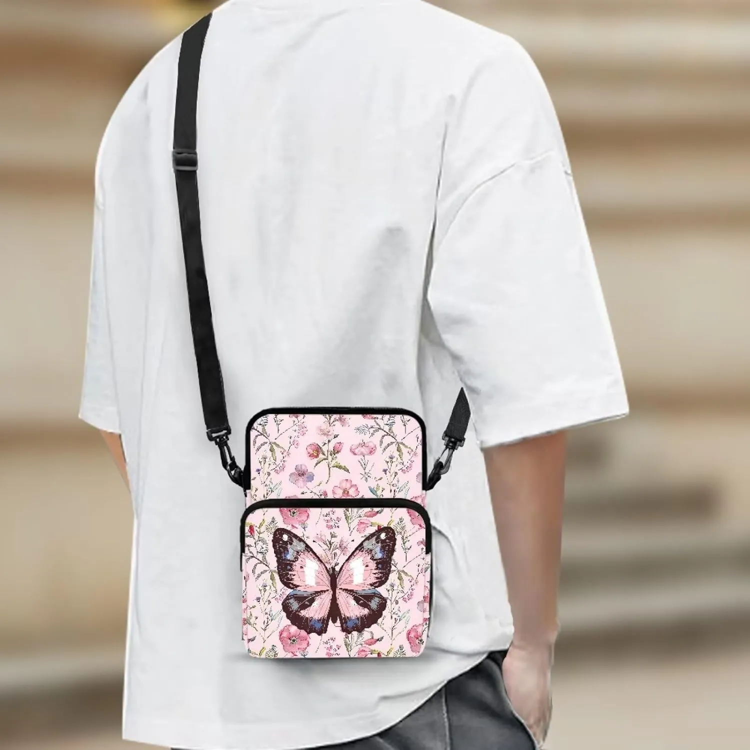 Small Crossbody Bags for Women Men Small Messenger Bag Purses Fanny Pack Wallet Bag Coin Purse Backpack Handbags
