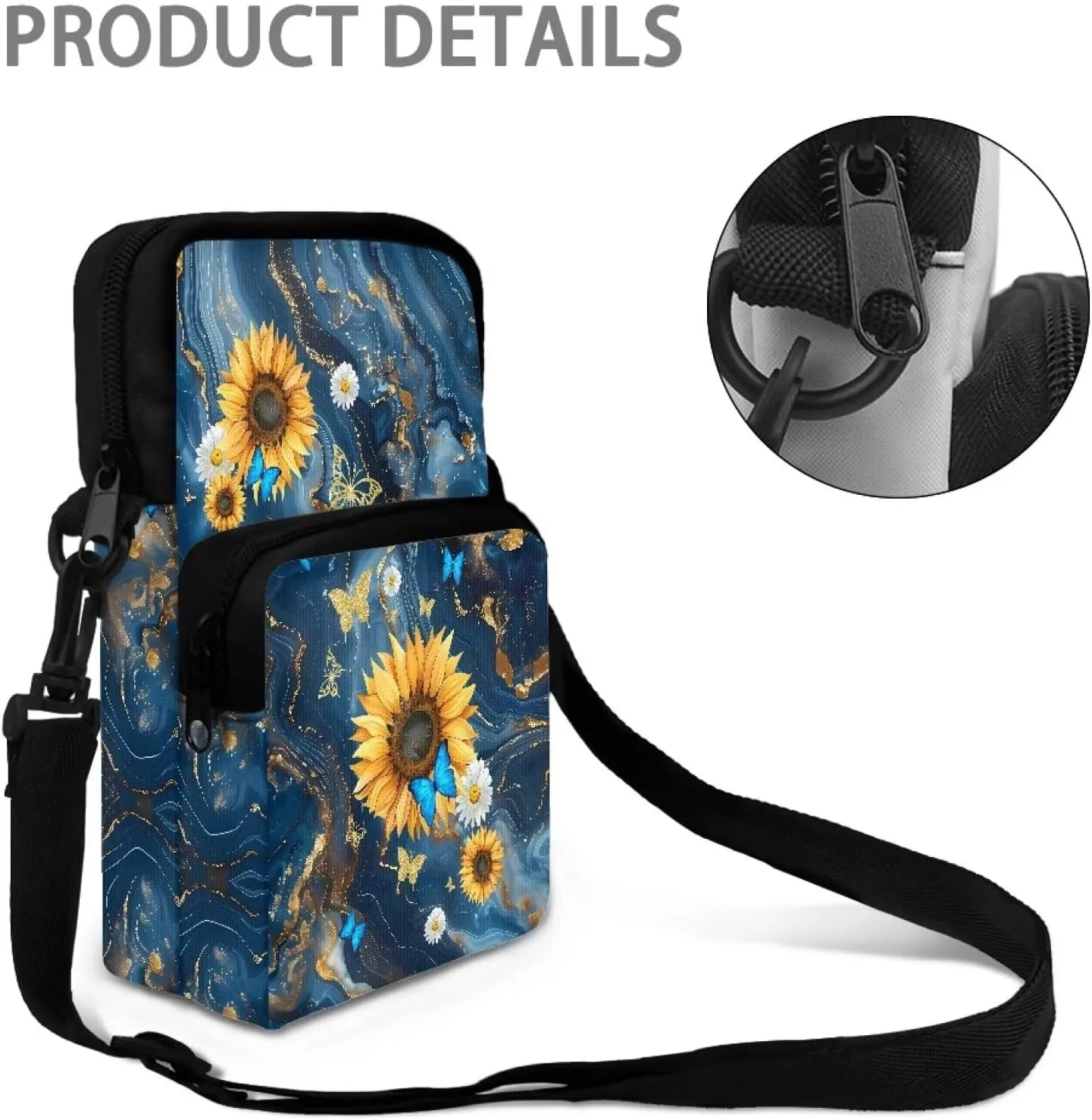 Small Crossbody Bags for Women Men Small Messenger Bag Purses Fanny Pack Wallet Bag Coin Purse Backpack Handbags