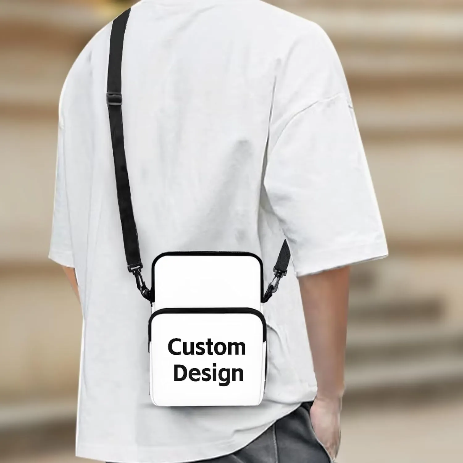 Small Crossbody Bags for Women Men Small Messenger Bag Purses Fanny Pack Wallet Bag Coin Purse Backpack Handbags