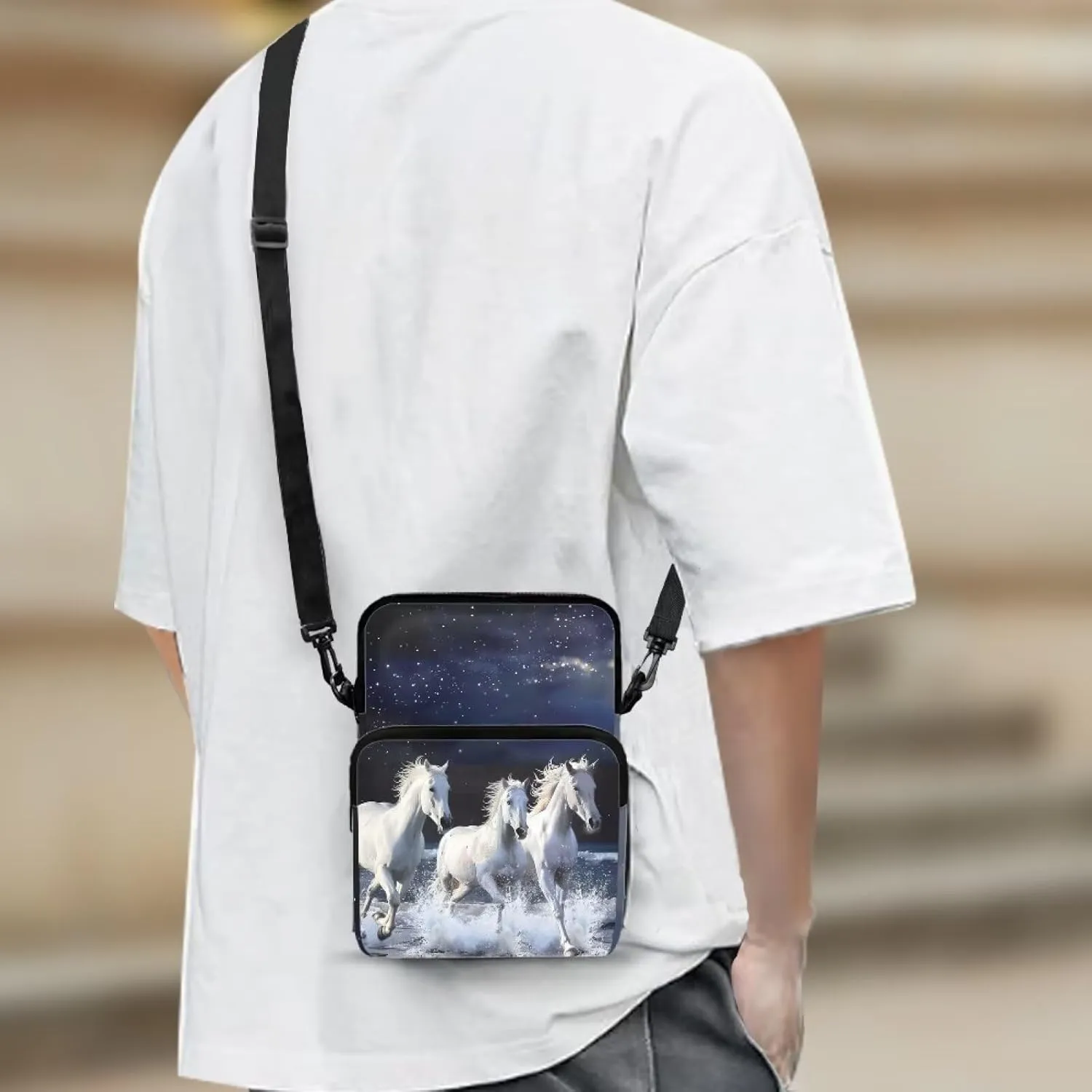 Small Crossbody Bags for Women Travel Zipper Cell Phone Bag with Strap
