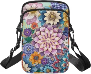 Small Crossbody Bags for Women Travel Zipper Cell Phone Bag with Strap