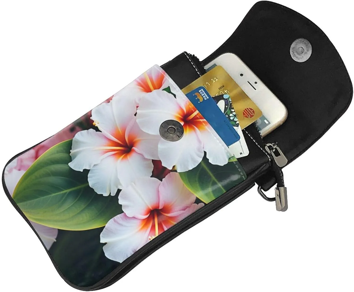 Small Crossbody Bags for Women,Leather Shoulder Bag for Cell Phone Purse with Strap and Lover Dog Paw Printed