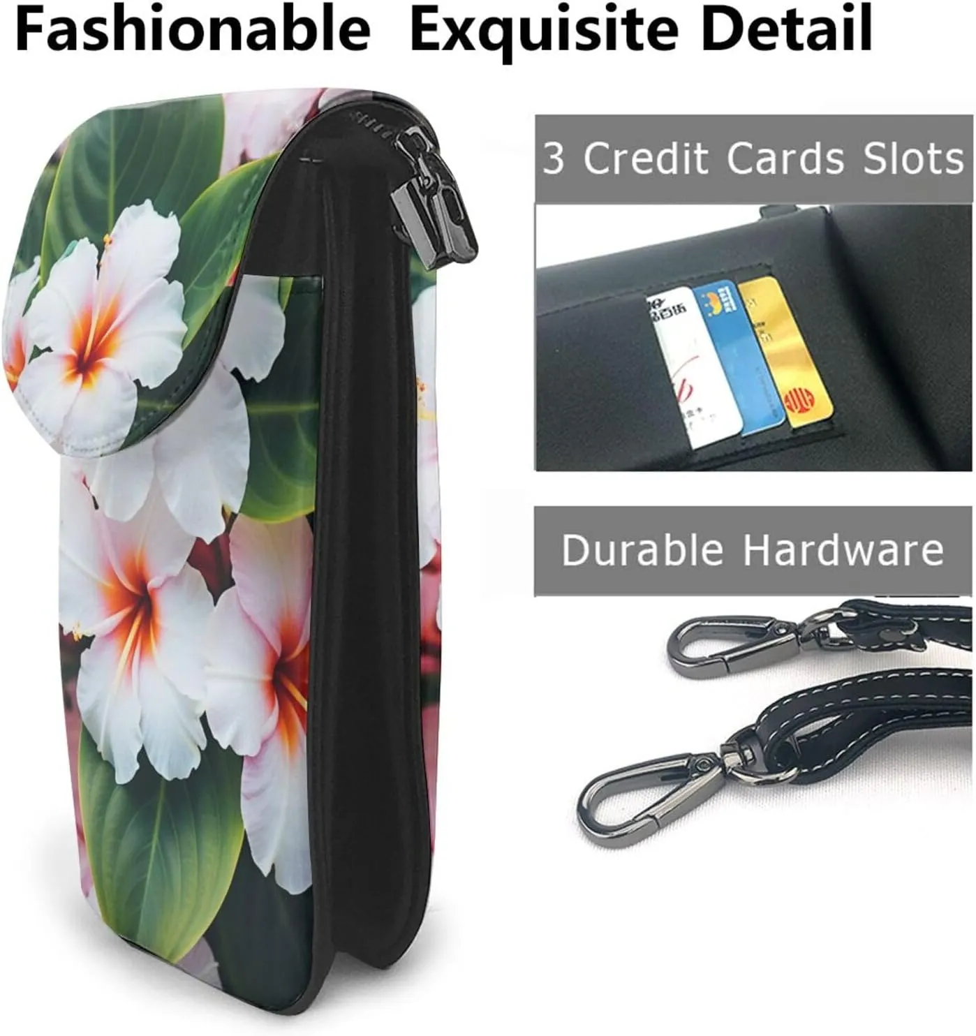 Small Crossbody Bags for Women,Leather Shoulder Bag for Cell Phone Purse with Strap and Lover Dog Paw Printed