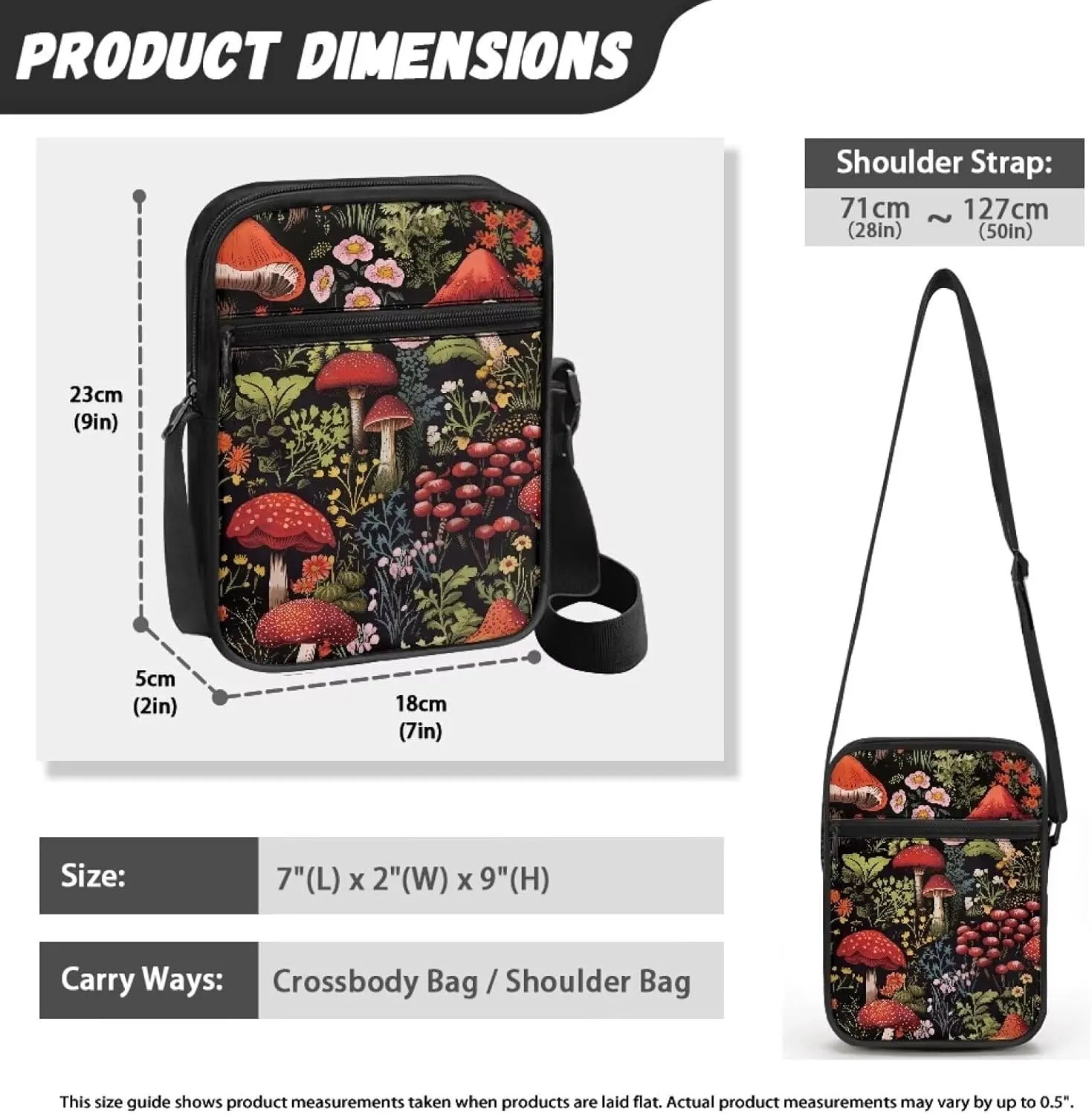 Small Crossbody Bags with Shoulder Strap Casual Messenger Bags Trendy Phone Holder Purse Pouch