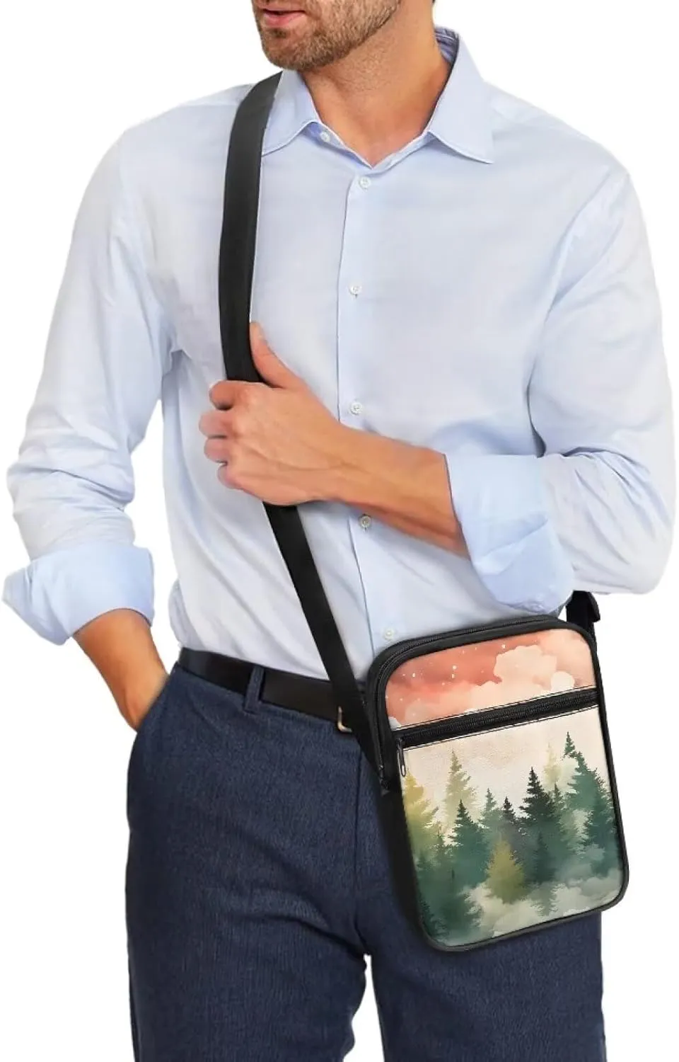 Small Crossbody Bags with Shoulder Strap Casual Messenger Bags Trendy Phone Holder Purse Pouch