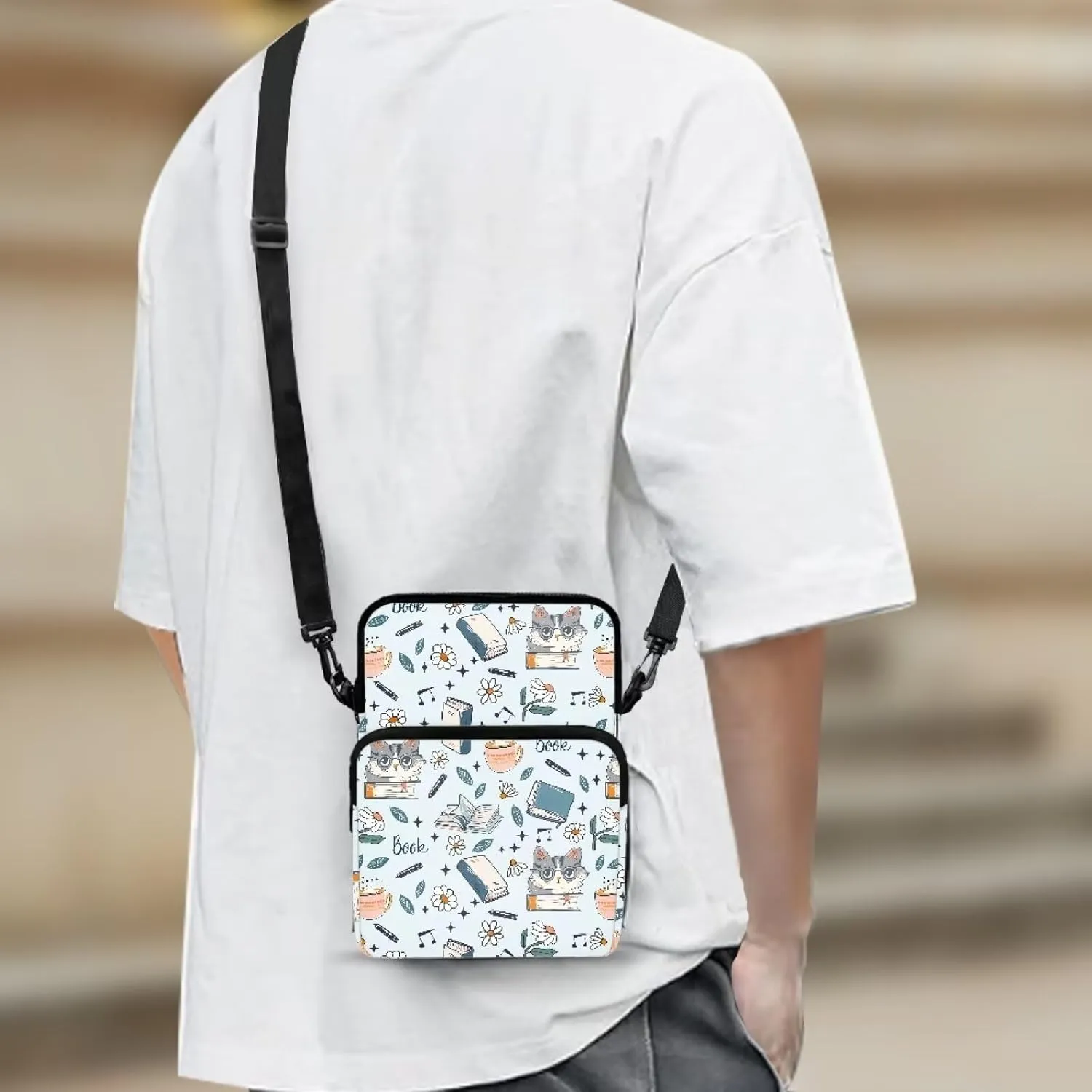 Small Small Messenger for Women Men Crossbody Bags Handbags Purses Fanny Pack Wallet Bag Coin Purse Backpack