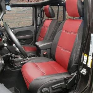 SmittyBilt JL 4DR FRONT/REAR RED - SB577130