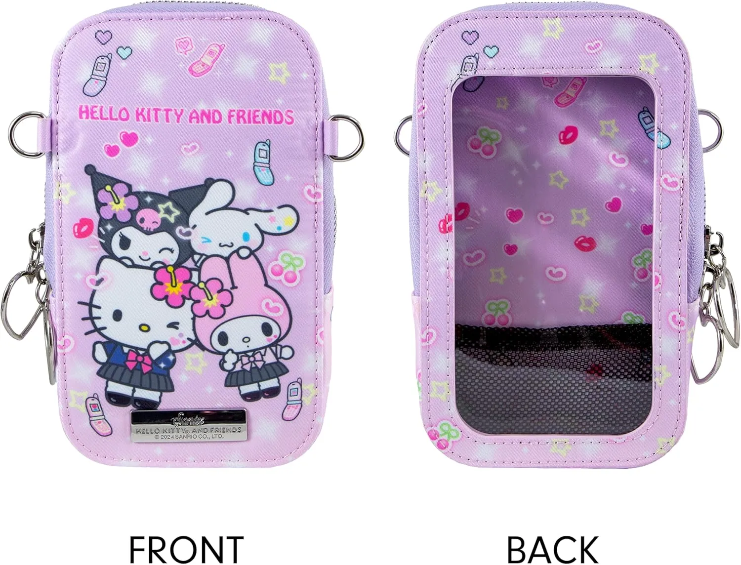 Sonix x Sanrio Phone Pouch - Universal Smartphone Purse and Wallet, Crossbody and Shoulder Bag