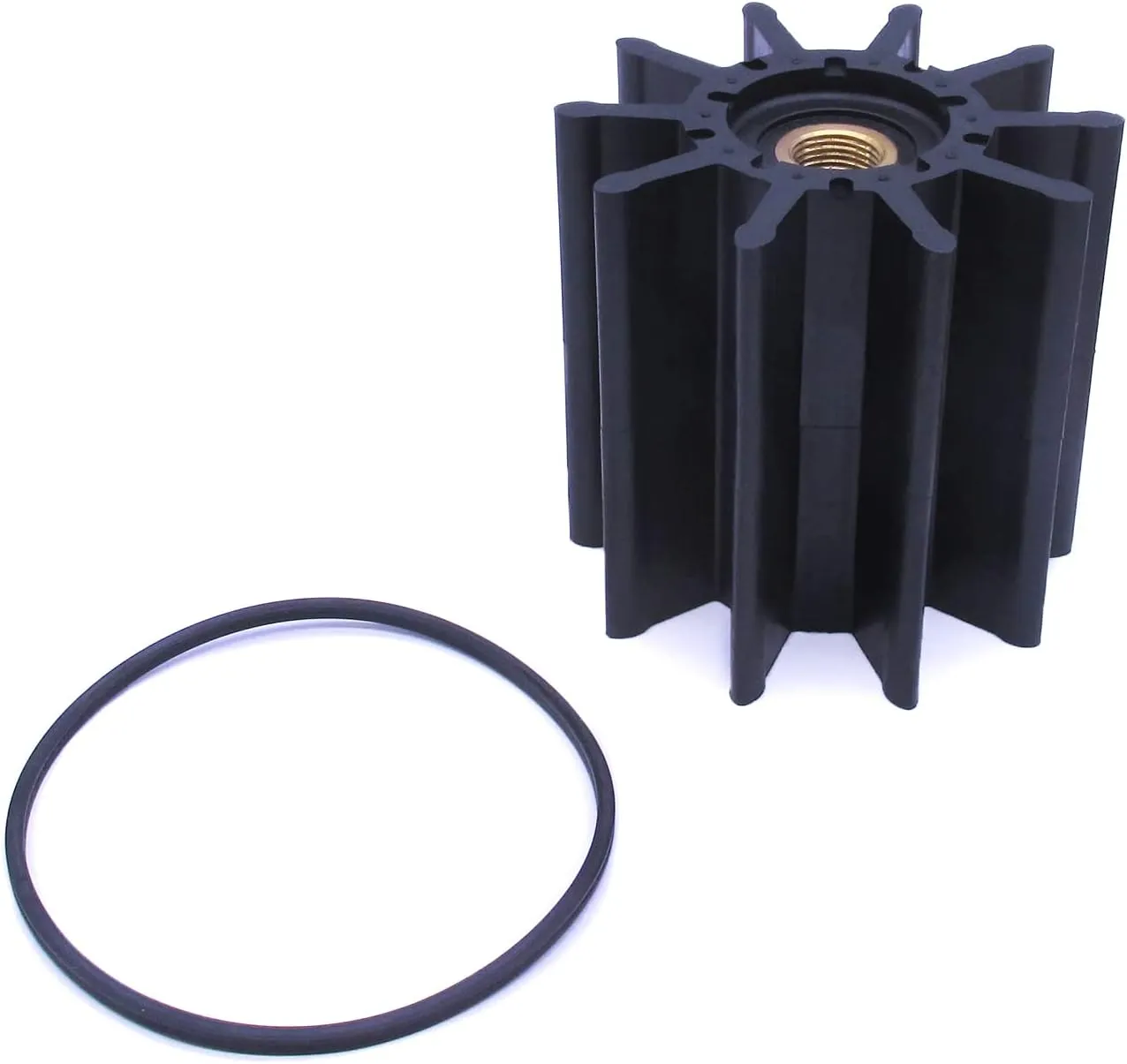 SouthMarine Flexible Water Pump Impeller 22000K for Sherwood G2201 G22011-01 G22012X / 500179 for CEF / 2127264 1539123 153-9123 156-6892 for Caterpillar Inboard Engine