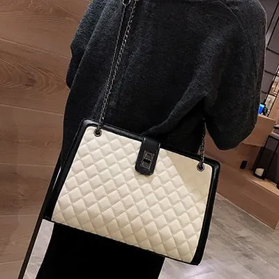 Specialized items Pu Bag Quilted Leather Female Safe