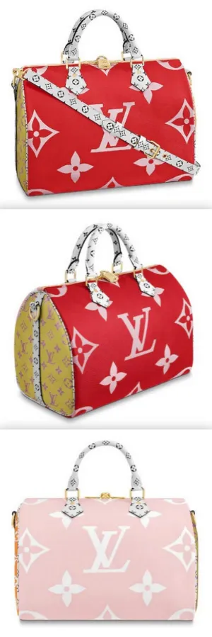 Speedy Bandoulière 30 Handbag, Red