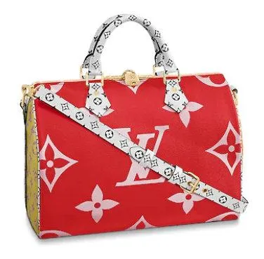 Speedy Bandoulière 30 Handbag, Red