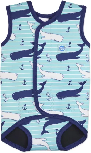Splash About Baby Wrap Neoprene Wetsuit (Vintage Moby, Small)