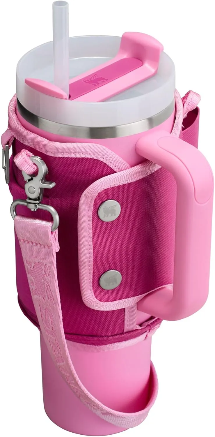 Stanley All Day Quencher Carry All for 40 oz Tumbler with Handle | Crossbody Bag with Phone Holder Pocket, Card Sleeve & Detachable Strap | Water Bottle Carrier Bag | BPA-Free |