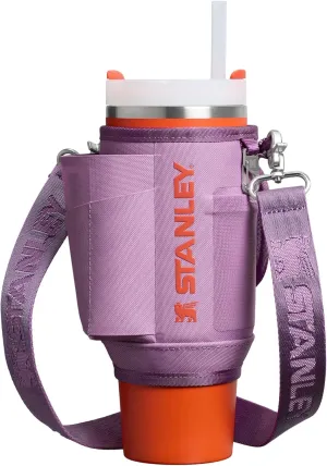 Stanley All Day Quencher Carry All for 40 oz Tumbler with Handle | Crossbody Bag with Phone Holder Pocket, Card Sleeve & Detachable Strap | Water Bottle Carrier Bag | BPA-Free |
