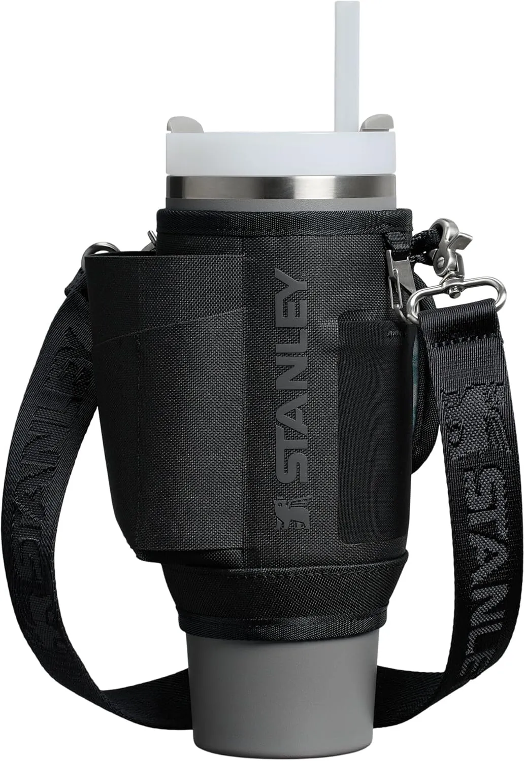 Stanley All Day Quencher Carry All for 40 oz Tumbler with Handle | Crossbody Bag with Phone Holder Pocket, Card Sleeve & Detachable Strap | Water Bottle Carrier Bag | BPA-Free |