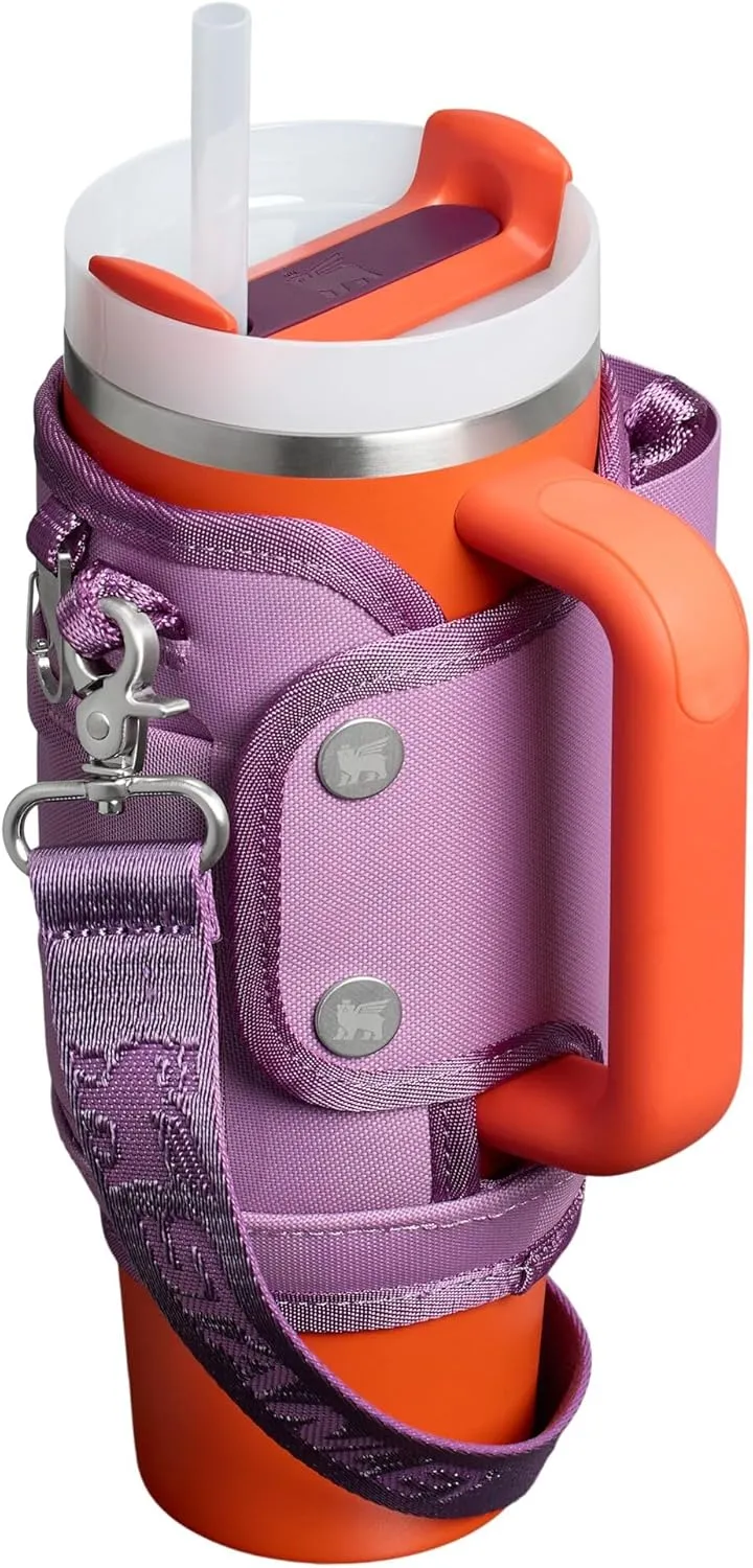 Stanley All Day Quencher Carry All for 40 oz Tumbler with Handle | Crossbody Bag with Phone Holder Pocket, Card Sleeve & Detachable Strap | Water Bottle Carrier Bag | BPA-Free |