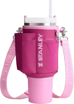 Stanley All Day Quencher Carry All for 40 oz Tumbler with Handle | Crossbody Bag with Phone Holder Pocket, Card Sleeve & Detachable Strap | Water Bottle Carrier Bag | BPA-Free |