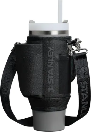 Stanley All Day Quencher Carry All for 40 oz Tumbler with Handle | Crossbody Bag with Phone Holder Pocket, Card Sleeve & Detachable Strap | Water Bottle Carrier Bag | BPA-Free |