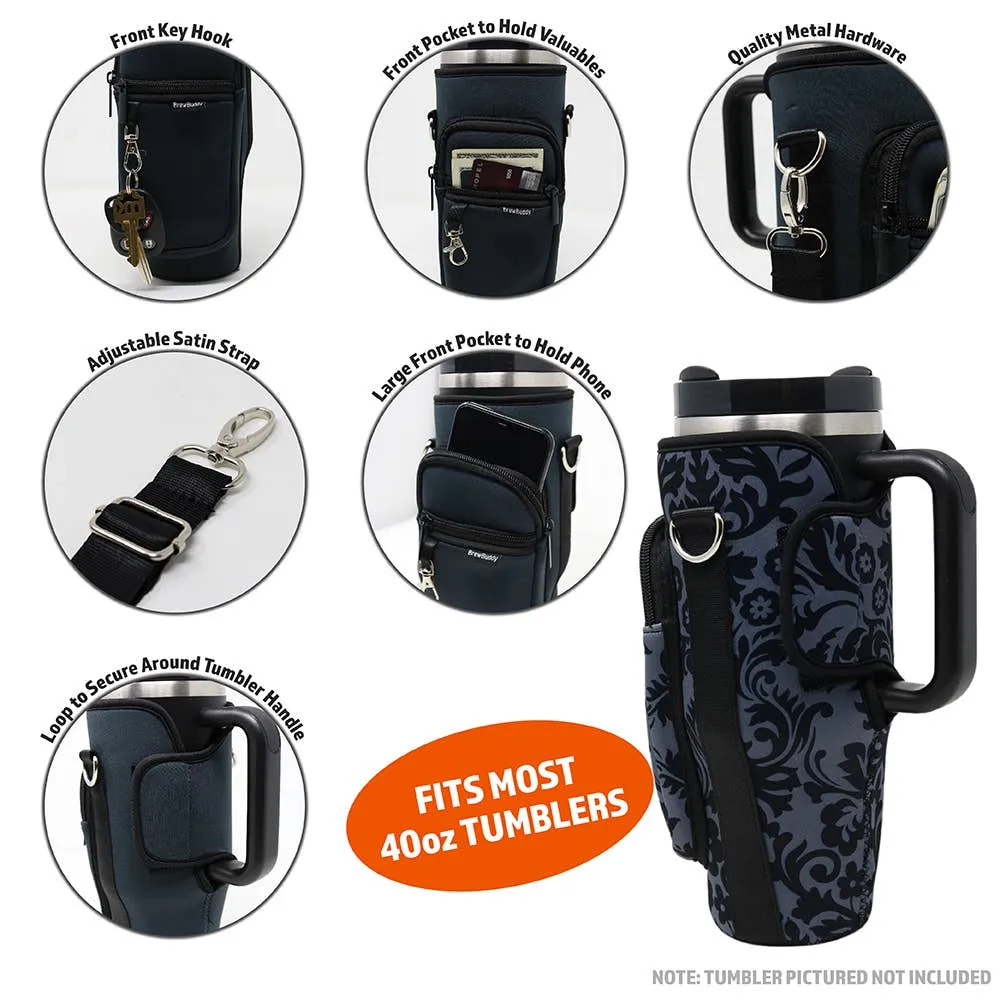 Stanley Tumbler Cross Body Bag Seriously Shea (Cow Hide)