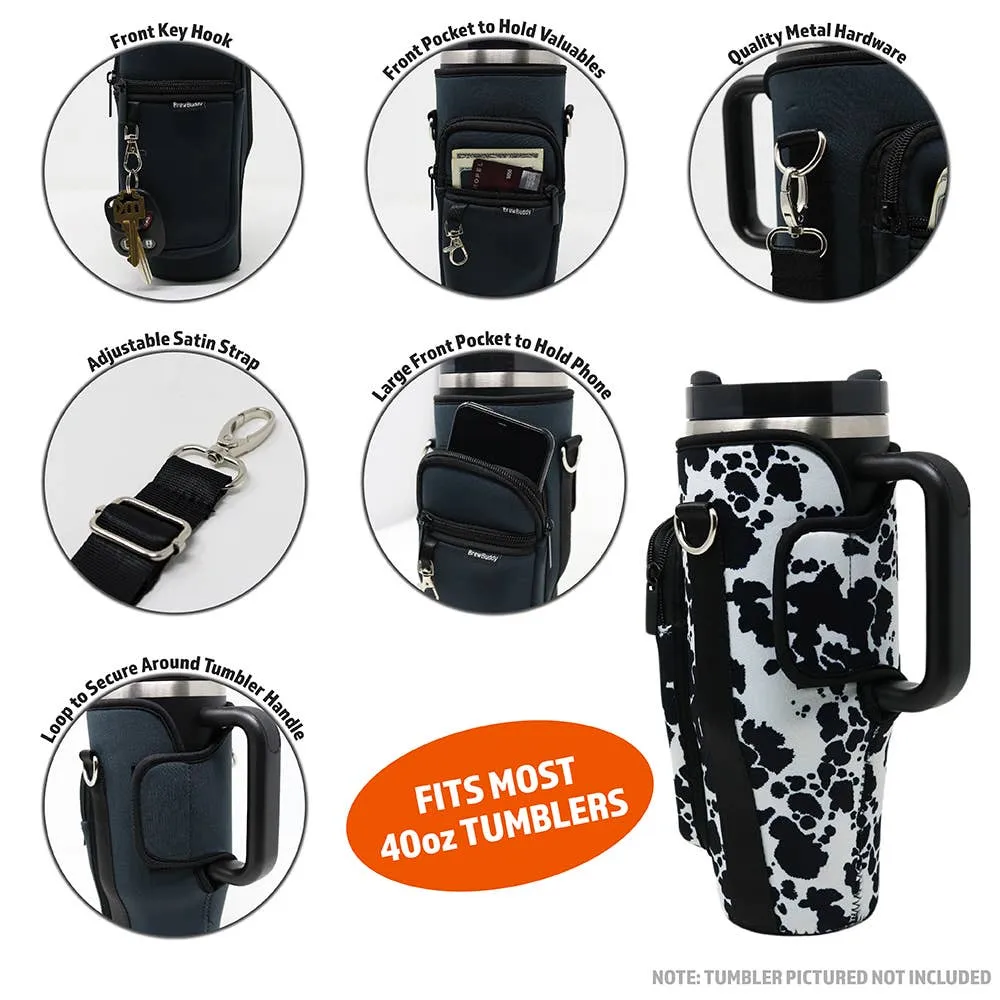 Stanley Tumbler Cross Body Bag Seriously Shea (Cow Hide)