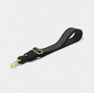 Stripe Canvas Strap In Black