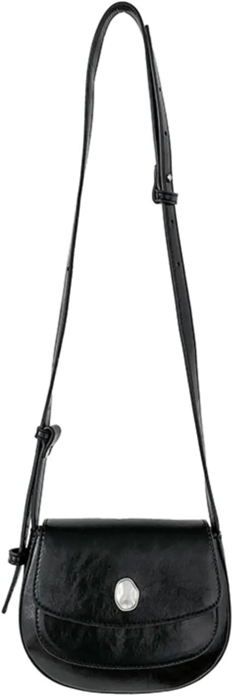 Stylish Simplicity Shoulder Bag,Women's Minimalist Handbag - Pure Color Chic Crossbody & Underarm Bag with Retro Charm