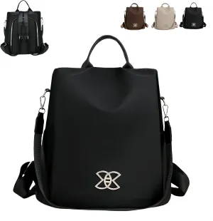Subscrsidewa Anti-Theft Large Capacity Backpack, with Lockable Compartments, Durable Oxford Bag for Work/Travel
