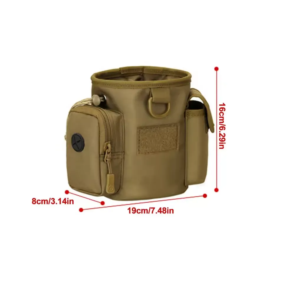 Tactical Dog Training Treat Pouch – Durable, Multi-Pocket & Hands-Free Pet Training Bag