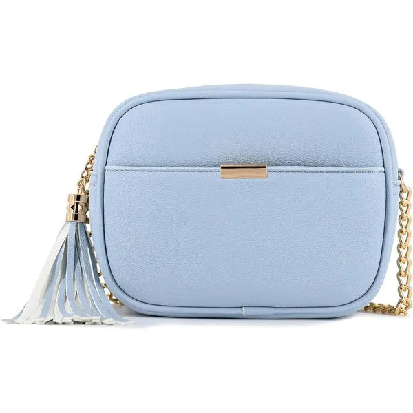 TASSEL SMALL CROSSBODY CAMERA BAG
