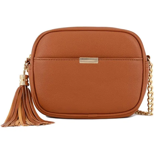 TASSEL SMALL CROSSBODY CAMERA BAG