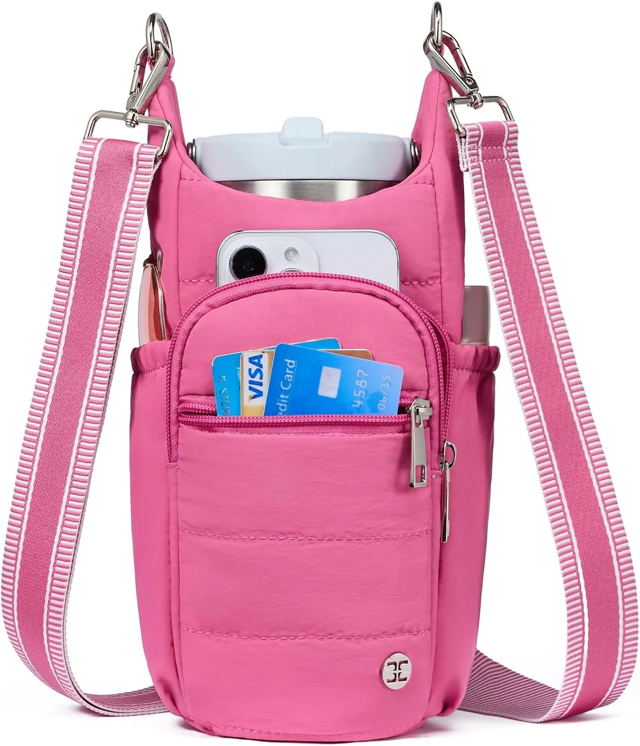 Telena Water Bottle Holder with Strap Crossbody Bags for Women for Walking, Hiking, Cycling