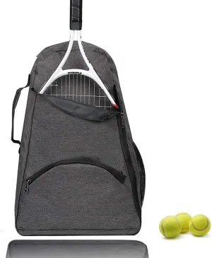 Tennis Bag Tennis Backpack - Tennis Bags for Women and Men to Hold 1 or 2 Tennis Rackets/Racquets, Multifunctional Sports Bag
